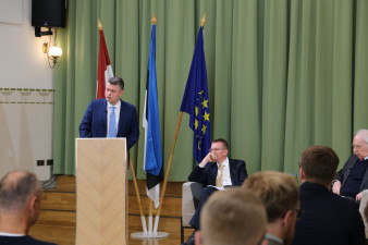 Eesti ja Läti välisministrite kohtumine Valga Gümnaasiumis