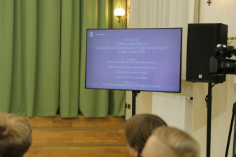 Eesti ja Läti välisministrite kohtumine Valga Gümnaasiumis